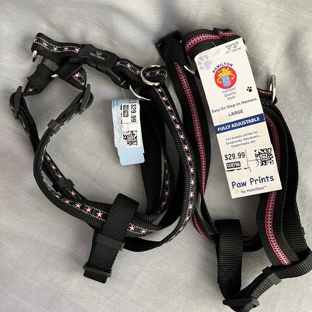 Hamilton Easy On Step-in Harnesses, Set of 2